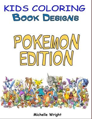 Book cover for Kids Coloring Book Designs