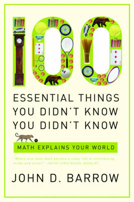 Book cover for 100 Essential Things You Didn't Know You Didn't Know