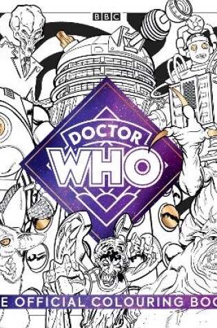 Cover of The Official Doctor Who Colouring Book