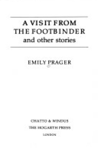 Cover of A Visit from the Footbinder