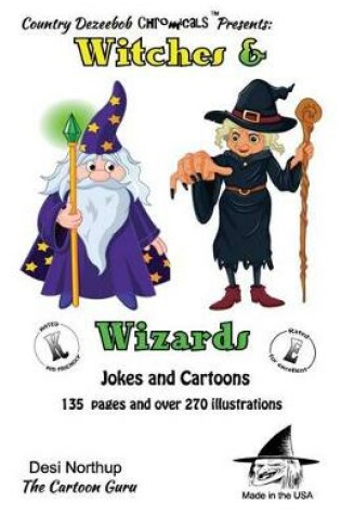 Cover of Witches and Wizards -- Jokes and Cartoons