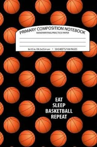 Cover of Primary Composition Notebook Handwriting Practice Paper