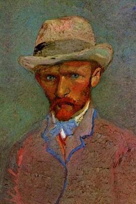 Book cover for Vincent Van Gogh Self Portrait with Gray Felt Hat 2