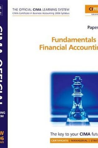 Cover of Cima Learning System Fundamentals of Financial Accounting