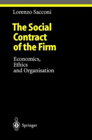 Cover of The Social Contract of the Firm