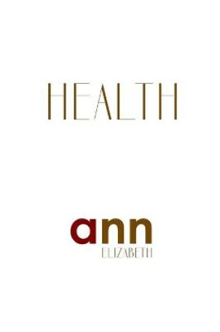 Cover of Health - Ann Elizabeth