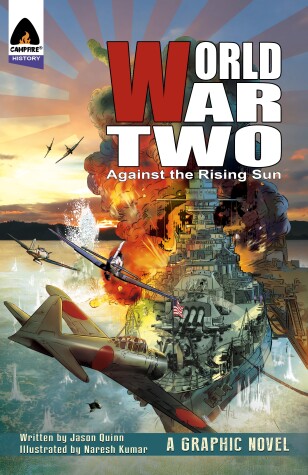 Book cover for World War Two: Against the Rising Sun