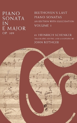 Book cover for Piano Sonata in E Major, Op. 109