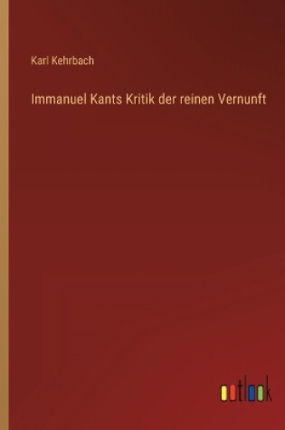 Cover of Immanuel Kants Kritik der reinen Vernunft