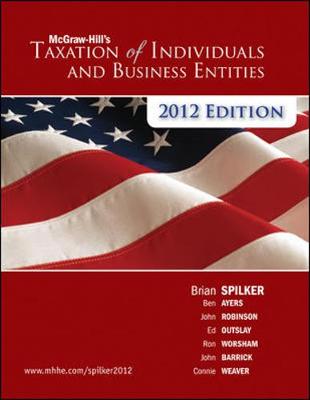 Book cover for McGraw-Hill's Taxation of Individuals and Business Entities, 2012 edition