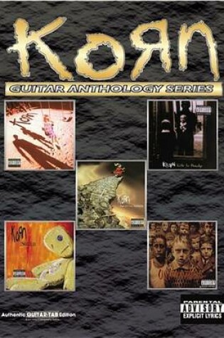 Cover of Korn -- Guitar Anthology