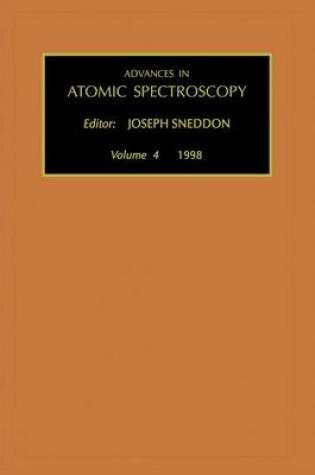 Cover of Advances in Atomic Spectroscopy, Volume 4