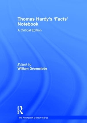 Cover of Thomas Hardy's 'Facts' Notebook