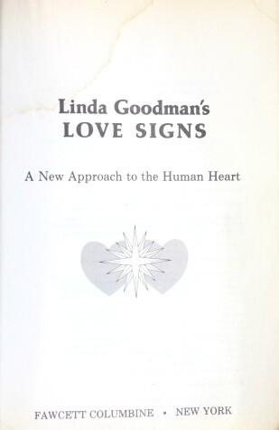 Book cover for FT-Love Sign's