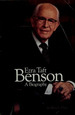 Book cover for Ezra Taft Benson : A Biography