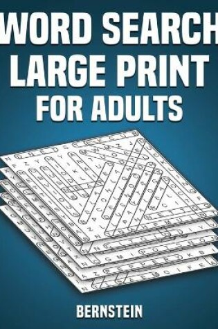 Cover of Word Search Large Print for Adults