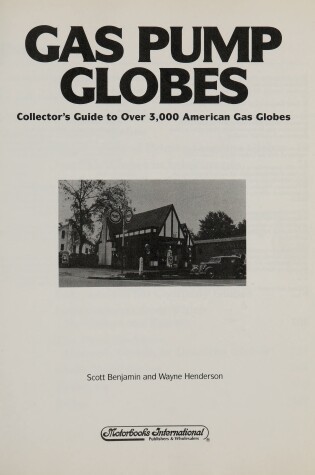 Cover of Gas Pump Globes