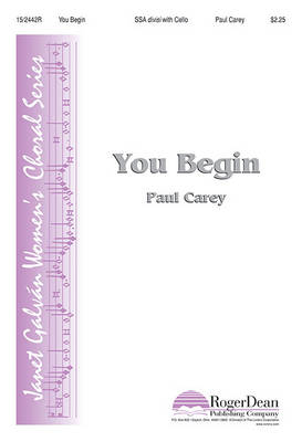 Book cover for You Begin