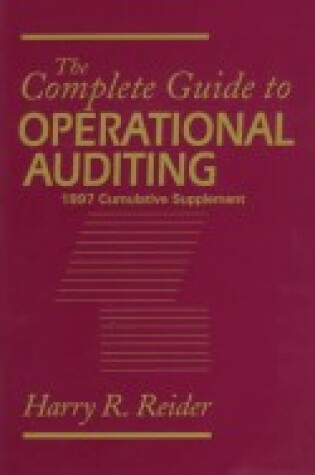 Cover of The Complete Guide to Operational Auditing