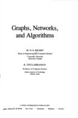 Cover of Graphs, Networks and Algorithms