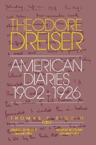 Cover of The American Diaries, 1902-1926