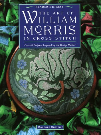 Book cover for The Art of William Morris in Cross Stitch