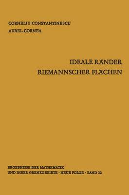 Book cover for Ideale Rander Riemannscher Flachen