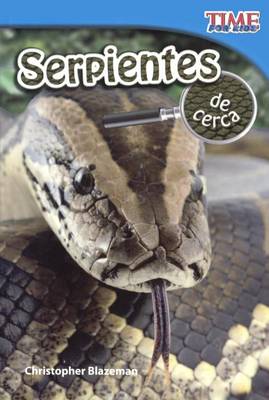 Book cover for Serpientes de Cerca (Snakes Up Close)