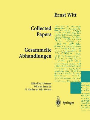 Book cover for Collected Papers - Gesammelte Abhandlungen