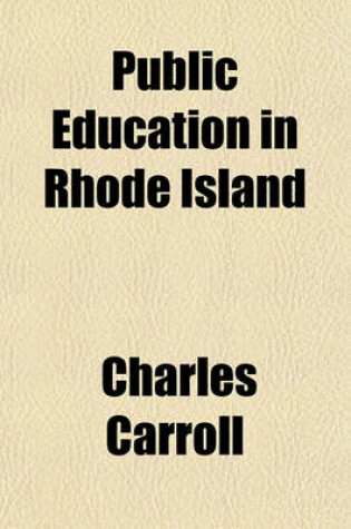 Cover of Public Education in Rhode Island