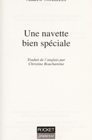 Cover of Une Navette Bien Speciale