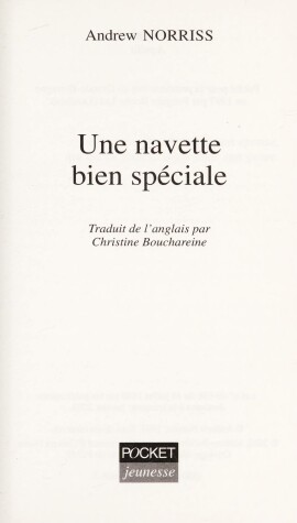 Book cover for Une Navette Bien Speciale