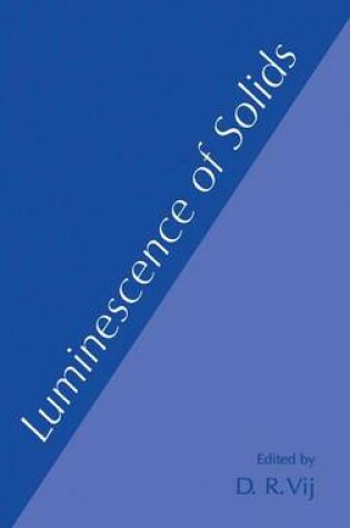 Cover of Luminescence of Solids