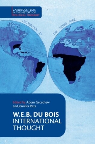 Cover of W. E. B. Du Bois: International Thought
