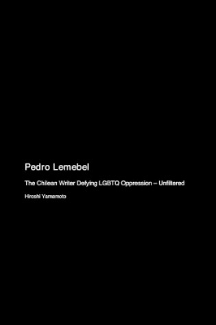 Cover of Pedro Lemebel