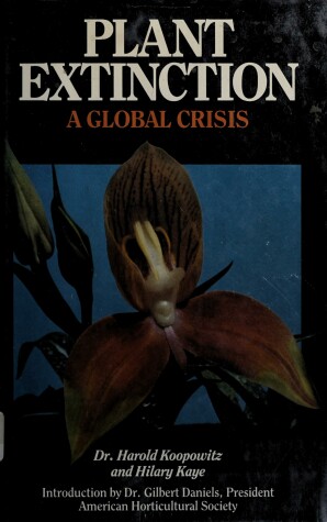 Book cover for Plant Extinction