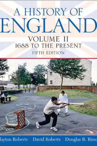 Cover of History of England, Volume 2 (1688 to the Present)- (Value Pack W/Mysearchlab)