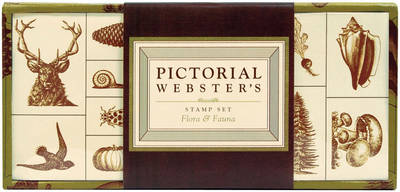 Book cover for Pictorial Webster's Stamp Set