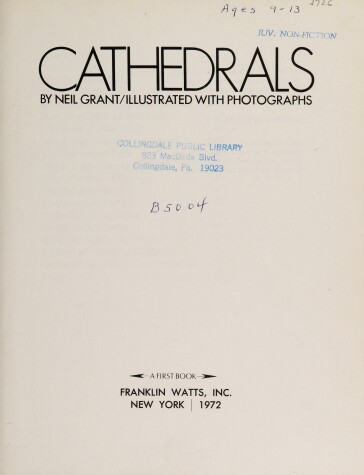 Cover of Cathedrals