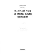 Book cover for Self Employed People and National Insurance Contributions