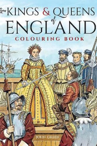 Cover of Kings and Queens of England Coloring Book