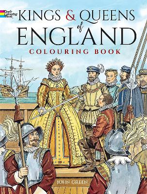 Cover of Kings and Queens of England Coloring Book