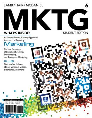 Book cover for MKTG (Marketing CourseMate Printed Access Card)