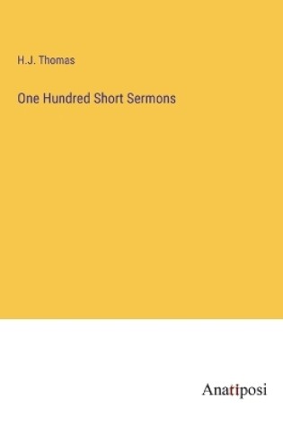 Cover of One Hundred Short Sermons