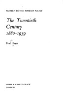 Book cover for Twentieth Century, 1880-1939