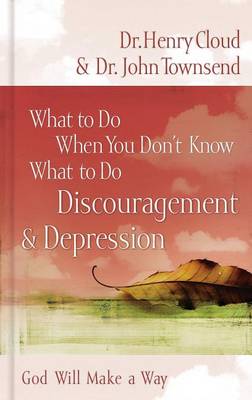 Book cover for What to Do When You Don't Know What to Do: Discouragement and Depression