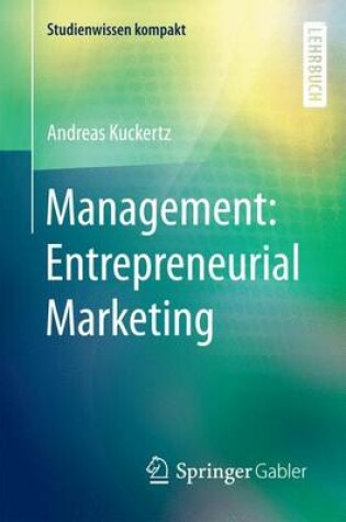 Cover of Management: Entrepreneurial Marketing