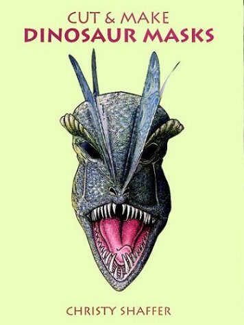 Book cover for Cut and Make Dinosaur Masks