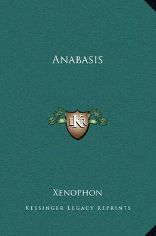 Cover of Anabasis Anabasis