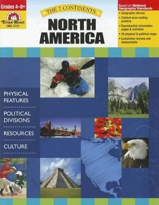 Book cover for 7 Continents: North America, Grade 4 - 6 - Teacher Resource